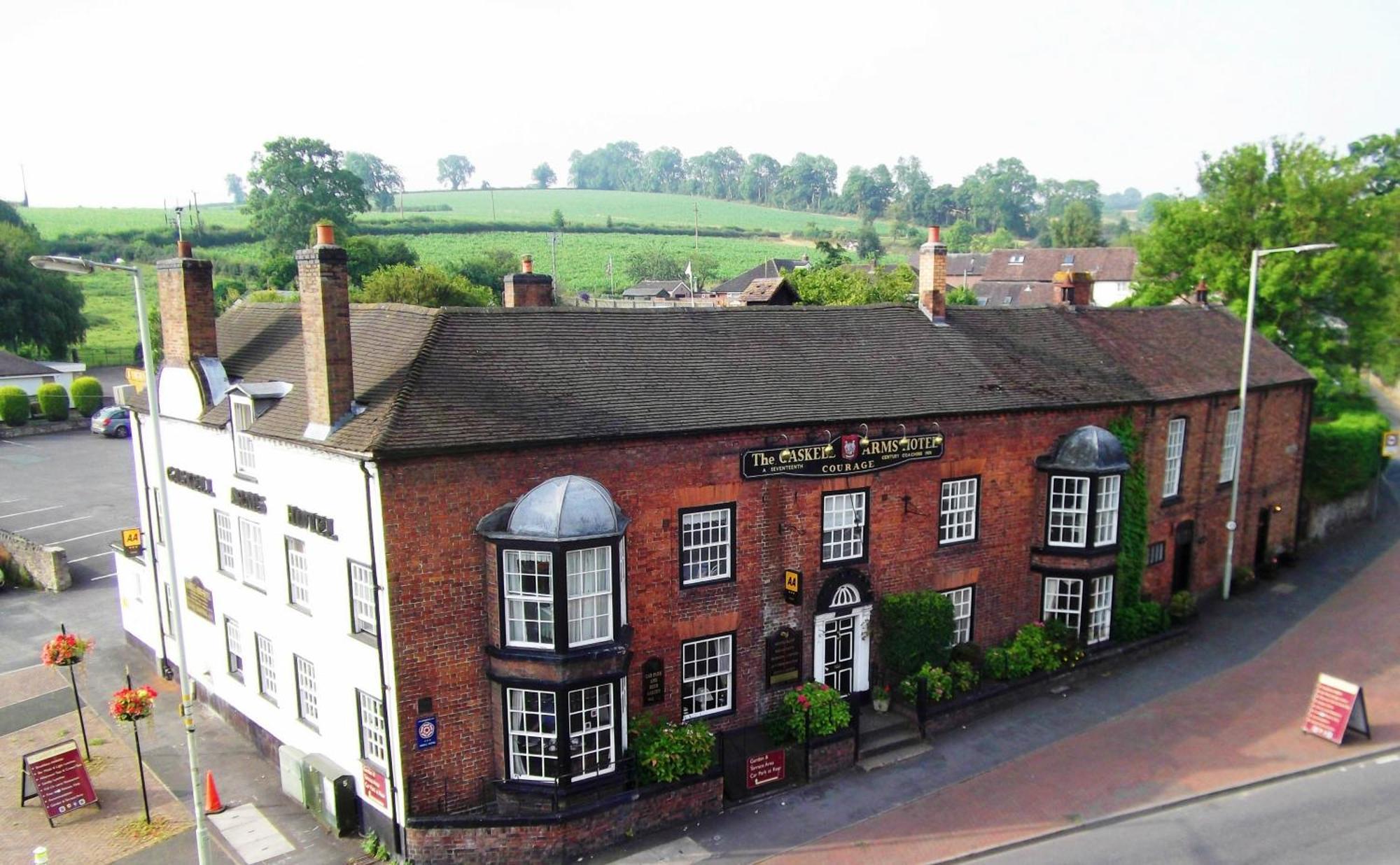 Gaskell Arms Hotel Much Wenlock Bagian luar foto