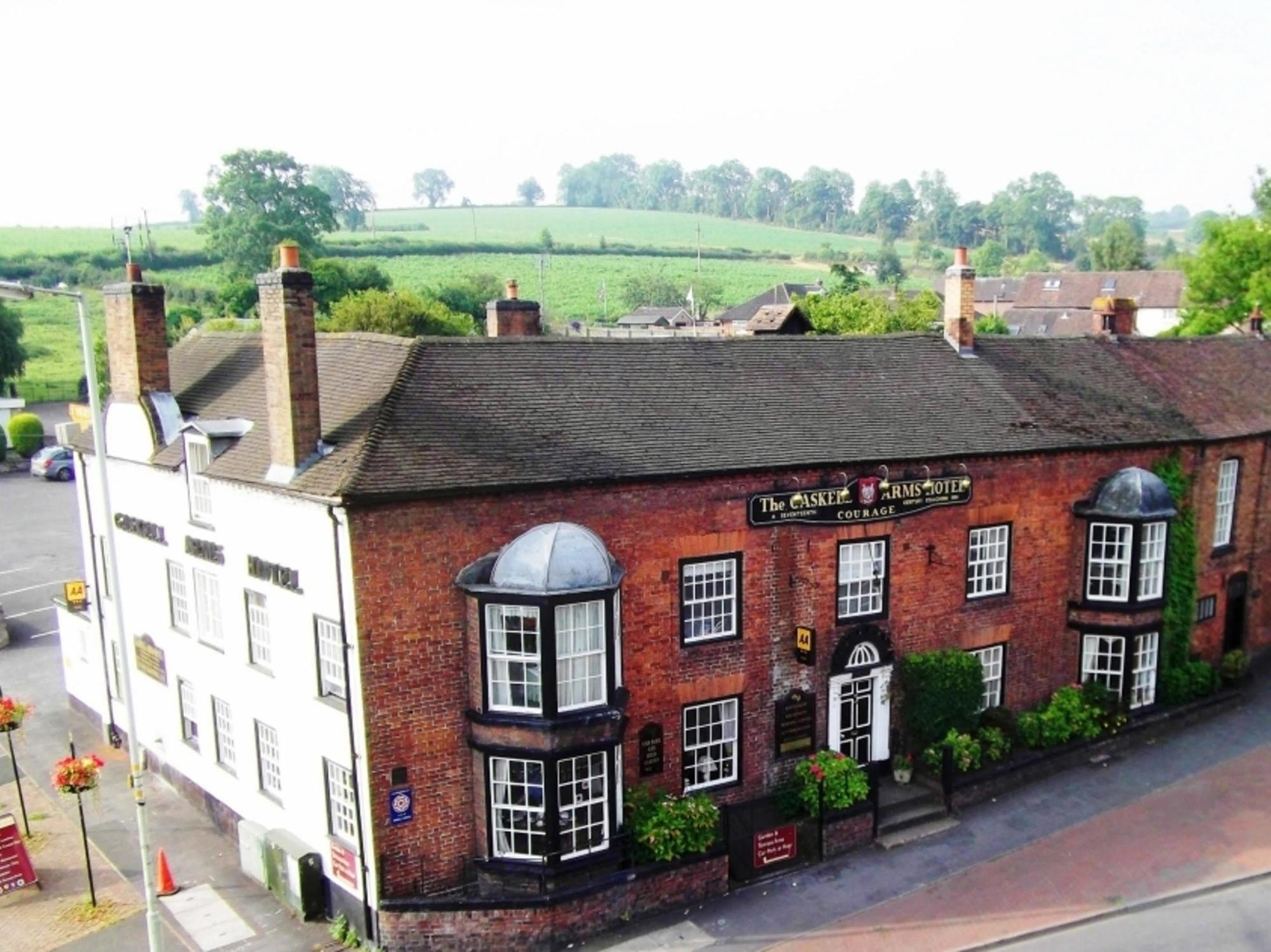 Gaskell Arms Hotel Much Wenlock Bagian luar foto